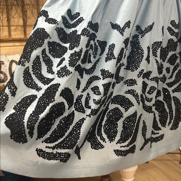 Blue beaded dress - Picture 7 of 14